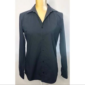 Calvin Klein Women’s Gray Button Down Shirt - XS